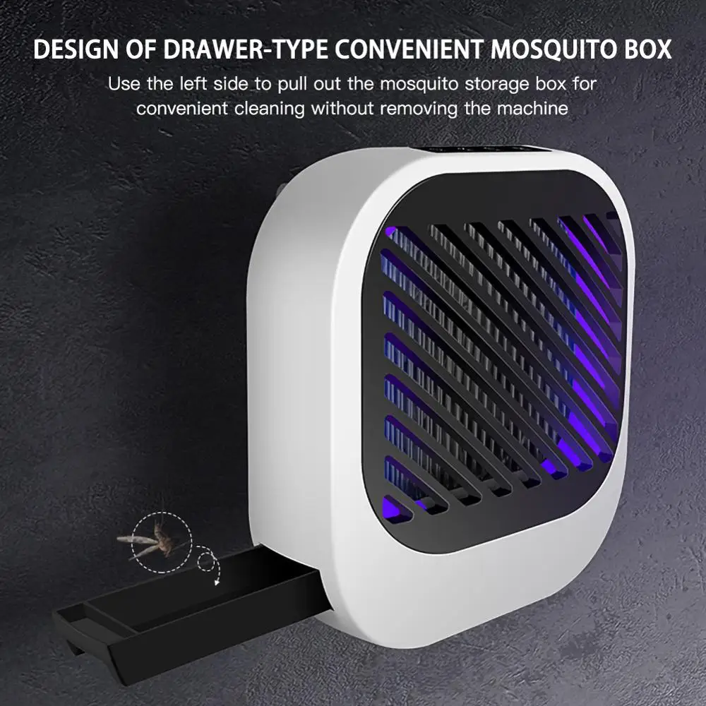 

Intelligent Control Electronic Mosquito Killer Lamp, Indoor Power Supply Portable Household Mosquito Killer
