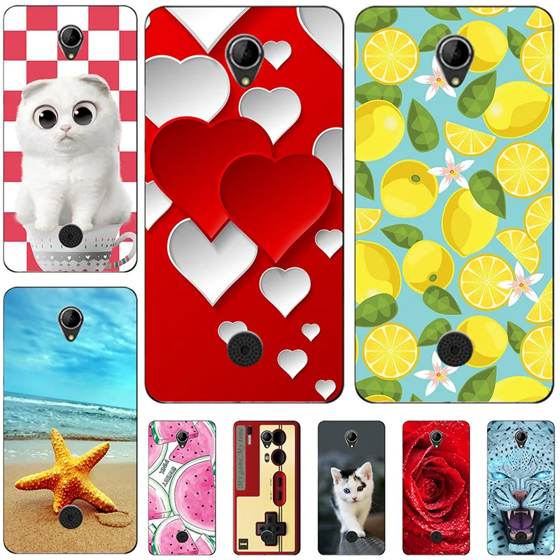 Дизайнерский чехол s для телефона Acer Liquid Zest 4G Z528/Zest Z525, мягкий силиконовый чехол из ТПУ с принтом, задняя крышка, чехол с цветами, Fundas розовые сумки