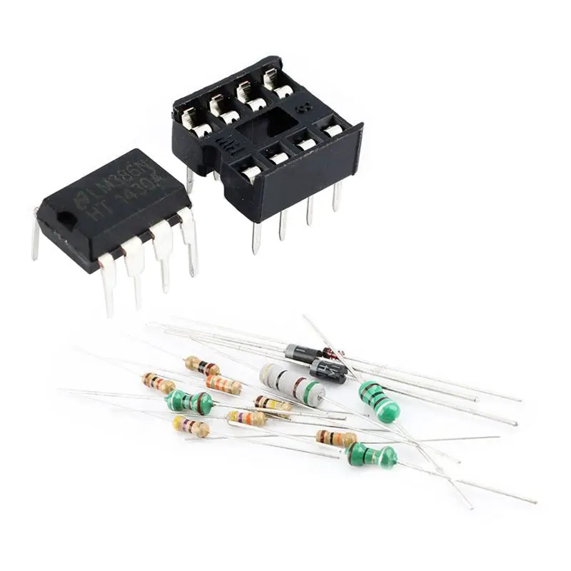 Радио 40 м CW коротковолновый передатчик приемник версия 4 1 7 023 026 МГц QRP Pixie наборы DIY