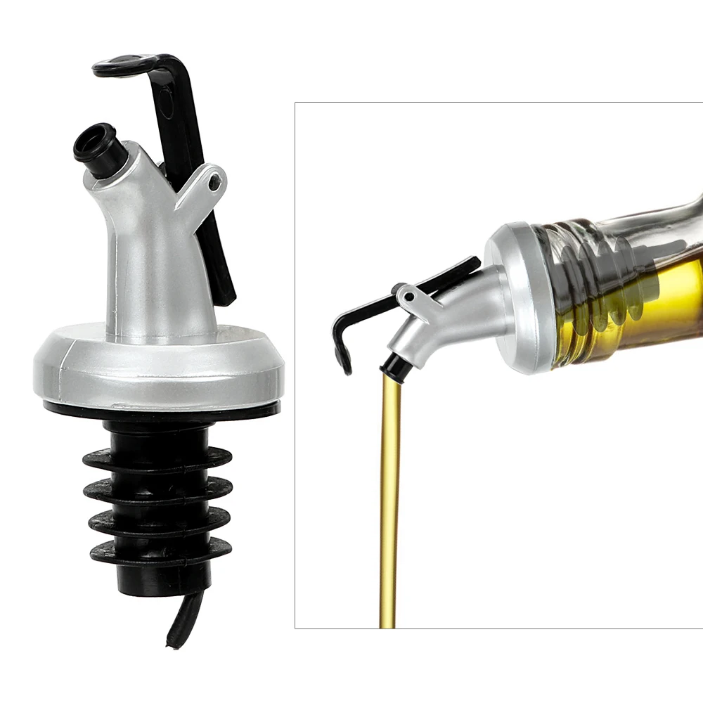 

Bar Tools Wine Stopper Gadgets Flip Kitchen Accessories Wine Pourers