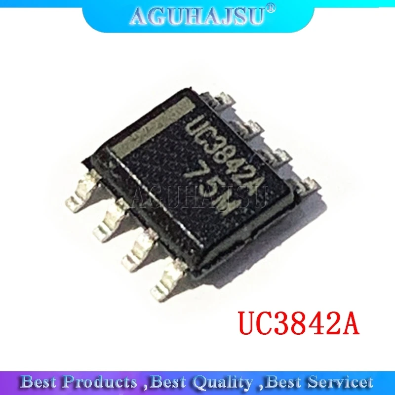 10 шт. UC3842A UC3843A UC3843B UC3845B SOP8 Новый и оригинальный IC | Электронные компоненты