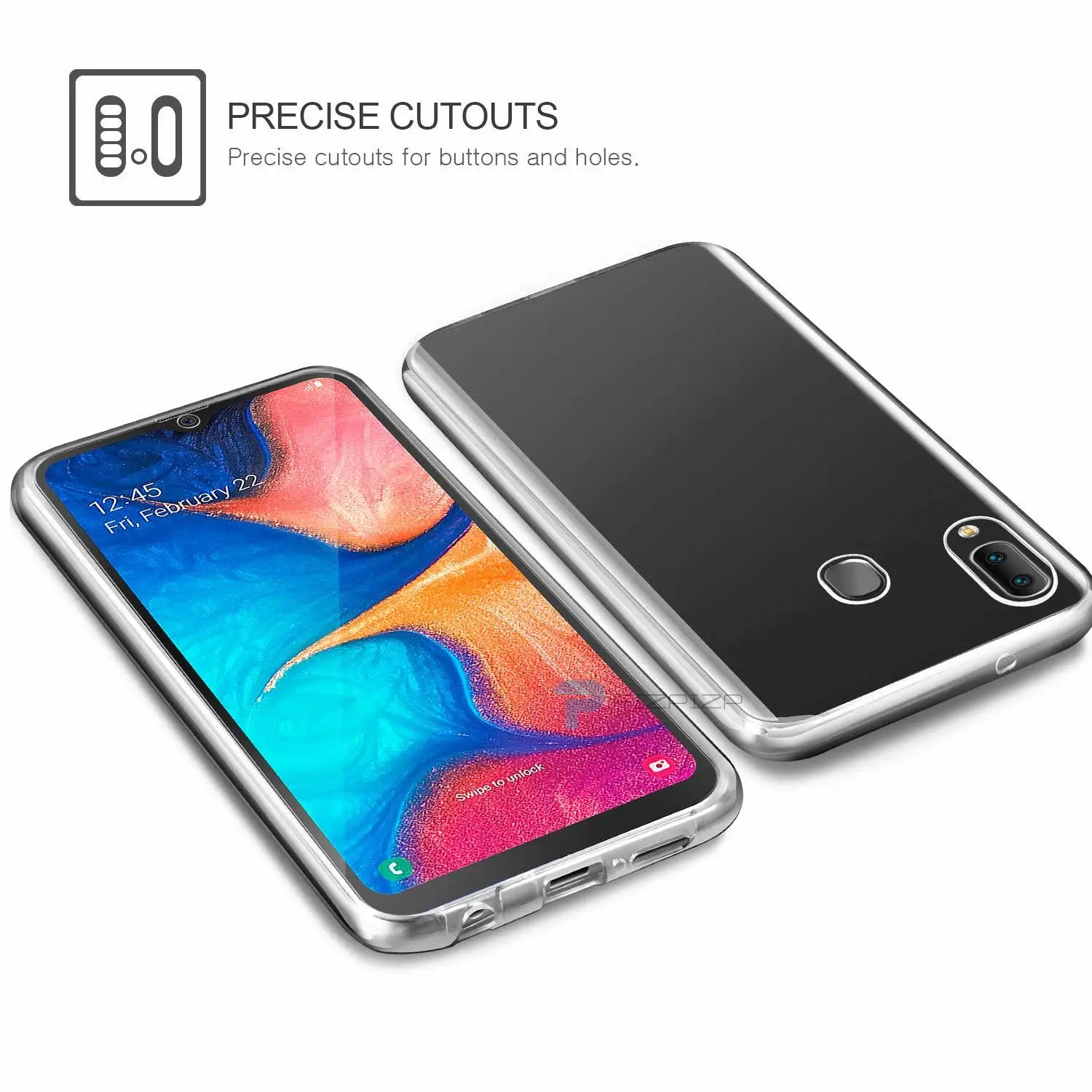 Двойной силиконовый чехол для Sasmung Galaxy A10 A20 A30 A40 A50 A70 M20 A50s S8 S9 Plus Note 10 9 S7 edge S10e S10