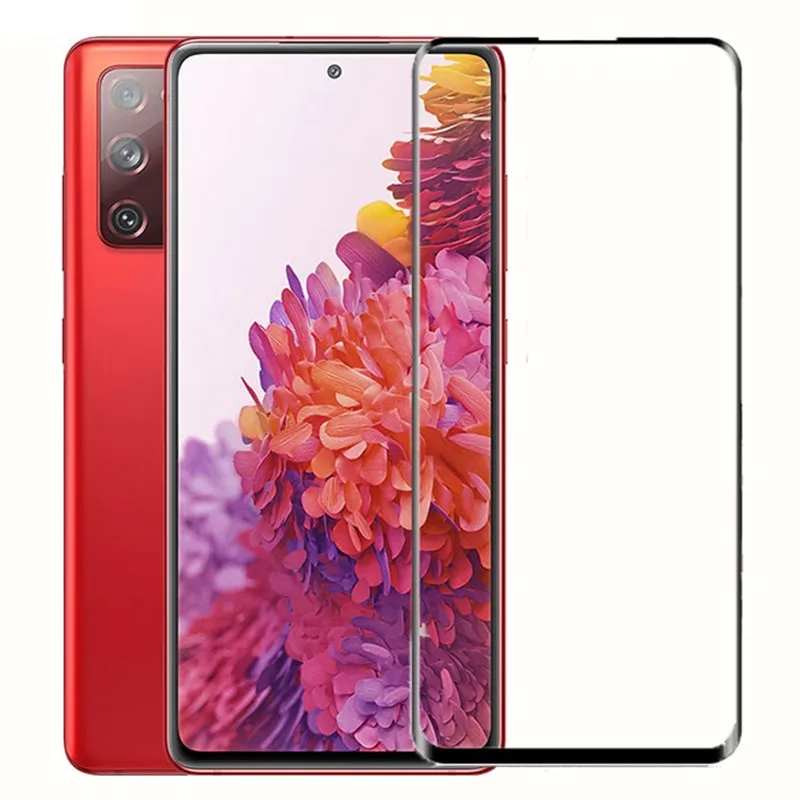 

Full Cover Tempered Glass for Samsung s20 fe galaxy s20 fan edition s10 lite Screen Protector on Samsung Note10 lite Phone Glass