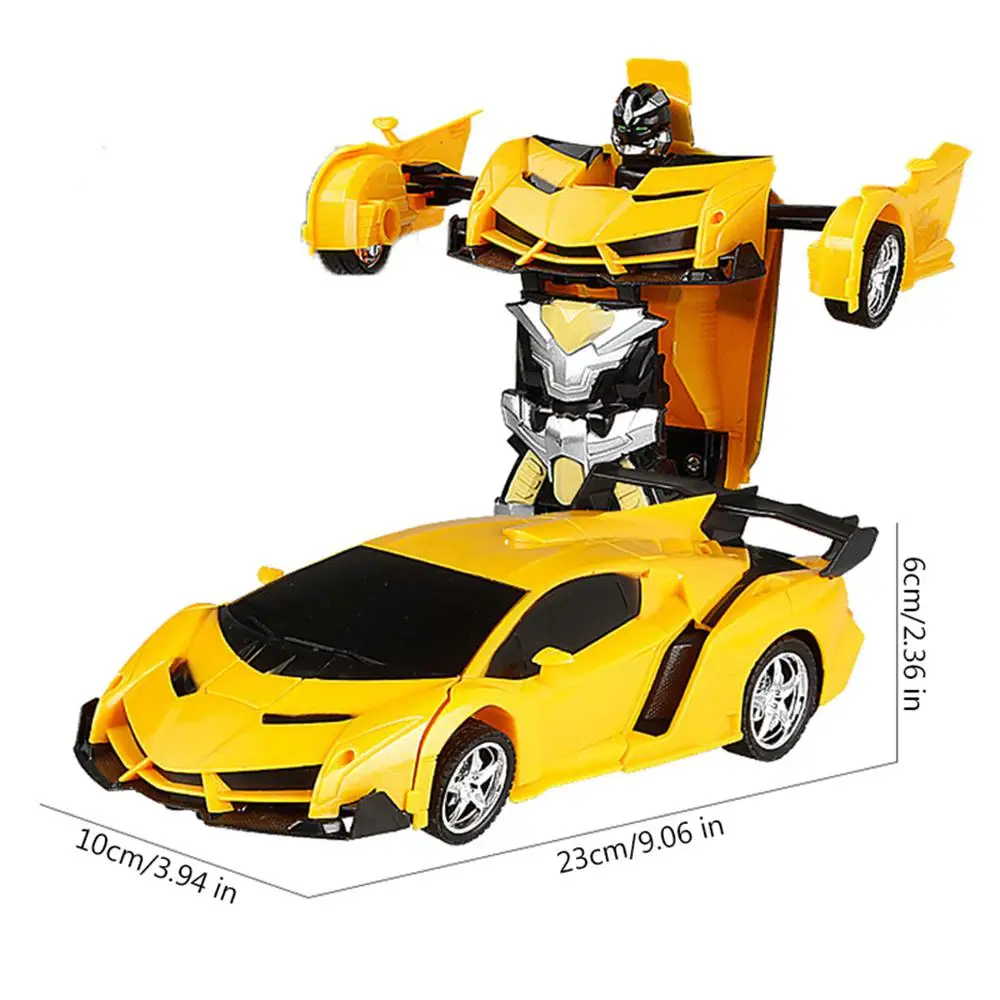 Автомобиль-трансформер с датчиком жестов детские игрушки 2 в 1 полицейский