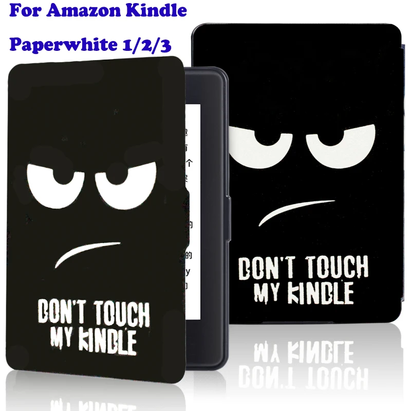 Ультра тонкий чехол для Kindle Paperwhite 123 Автоматический Режим сна/пробуждения из