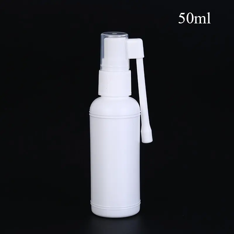 10/20/30/50ml Empty Nasal Spray Bottle Plastic Perfume Makeup Atomizer White Air Flight Travel Tools 1pcs | Красота и здоровье
