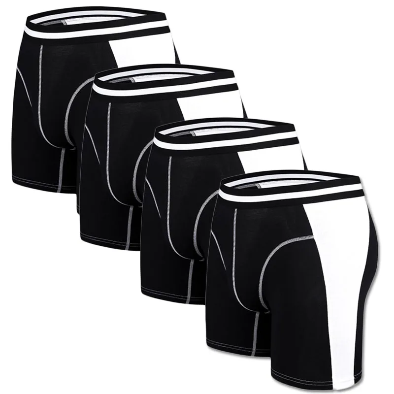 4 шт./компл. мужские шорты боксеры|Мужские трусы боксеры| |