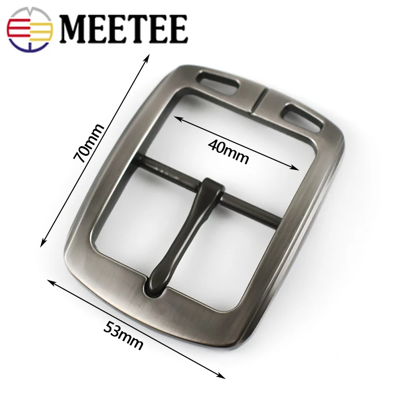 1/2 шт. модная пряжка для ремня мужская металлическая головка 40 мм Лазерная 37 38