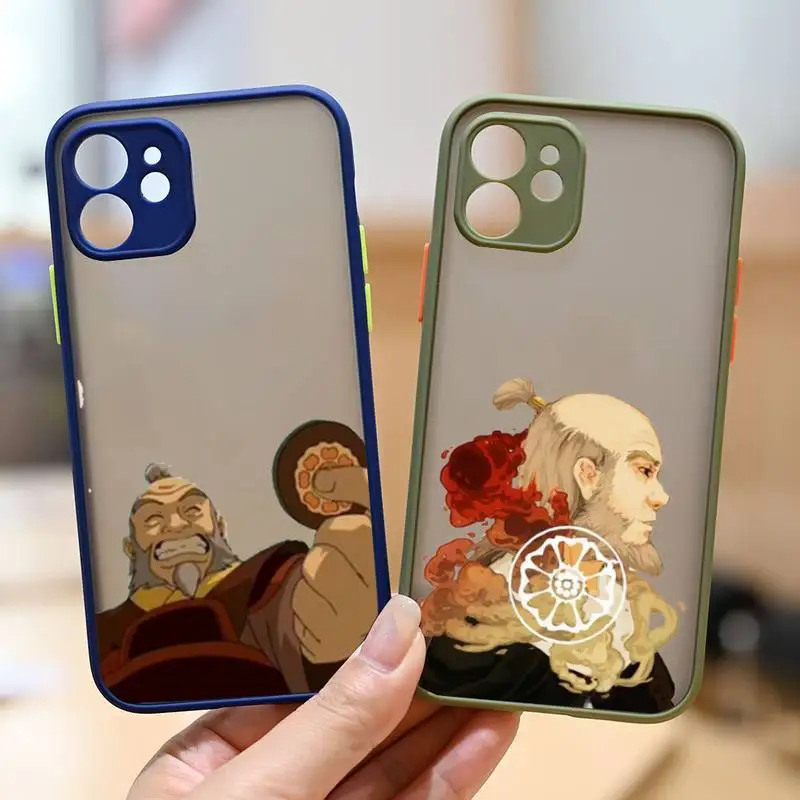 

Avatar the Last Airbender clear Phone Case matte transparent For Clear sapphire iPhone 7 8 x xs xr 11 12 13 pro plus max mini