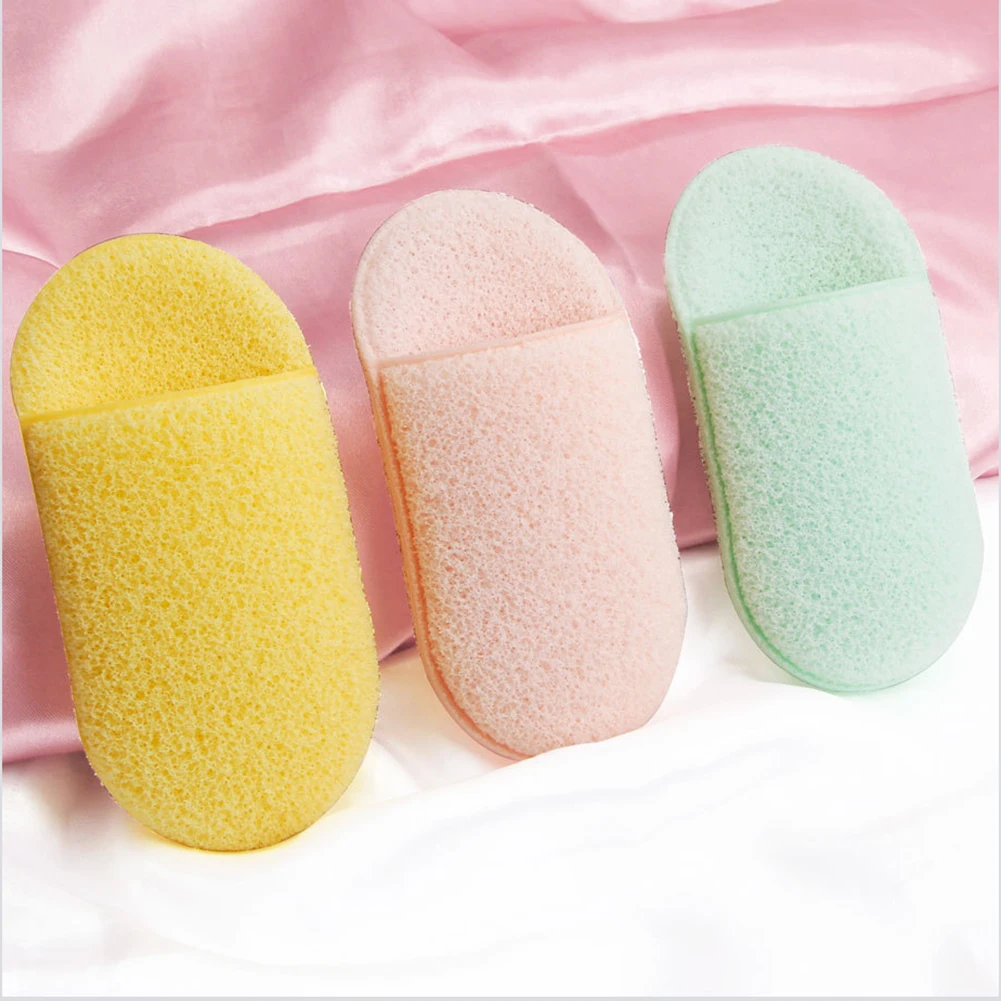 Портативная Мочалка для лица отдыха на природе путешествий овальной формы