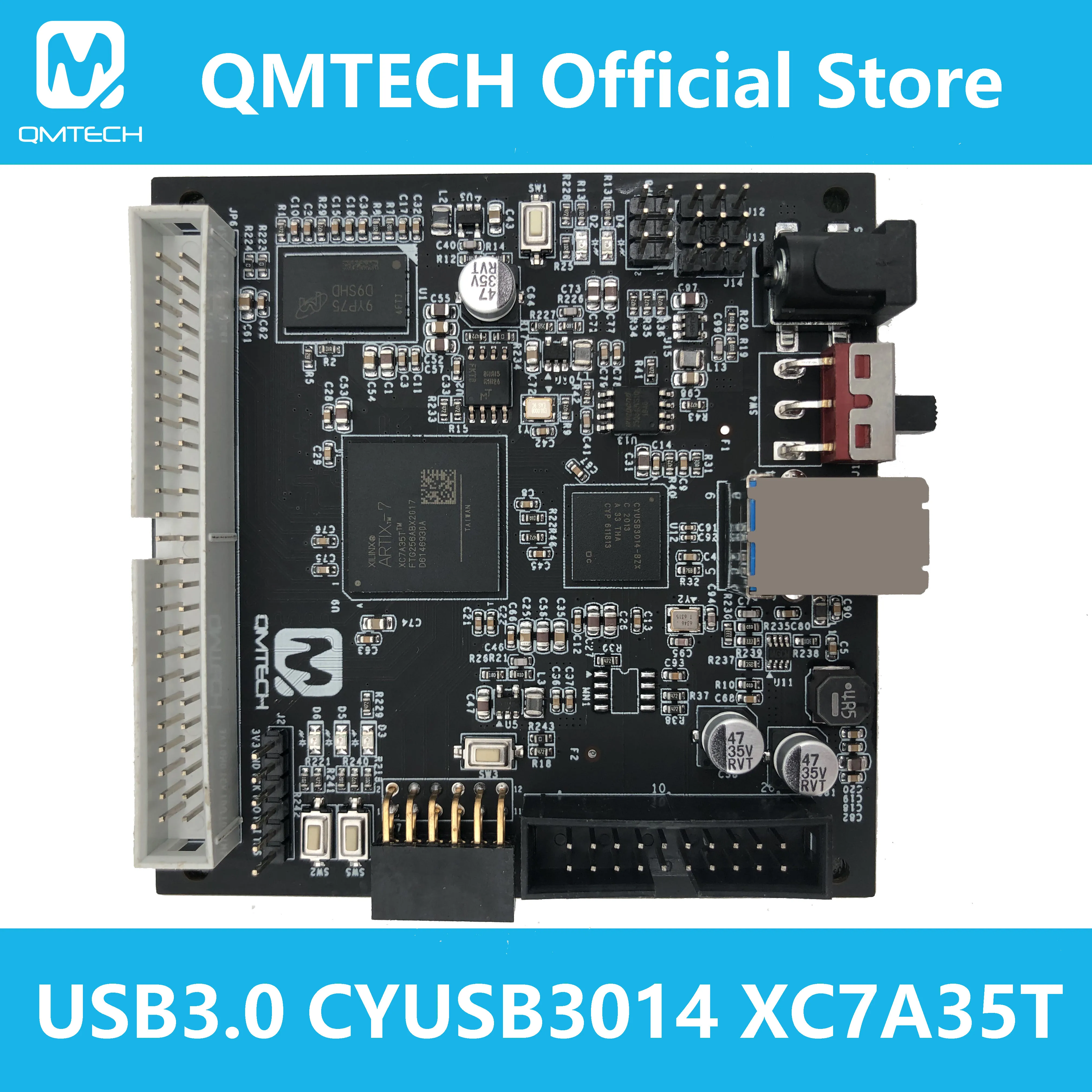 QMTECH Cypress CYUSB3014 USB 3 0 макетная плата и Xilinx Artix7 FPGA XC7A35T|Аксессуары для