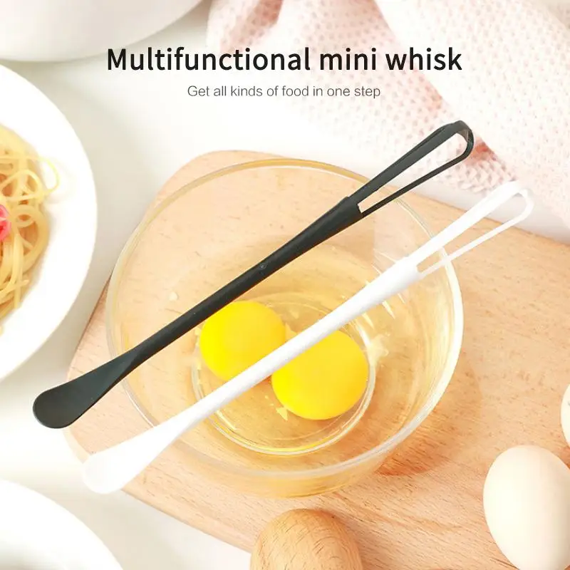 

Kitchen Multi-purpose Manual Egg Mixer Seasoning Spoon Eco-Friendly Mixing Stick Cream Spreading Spoon Egg Whisk Bake Tool