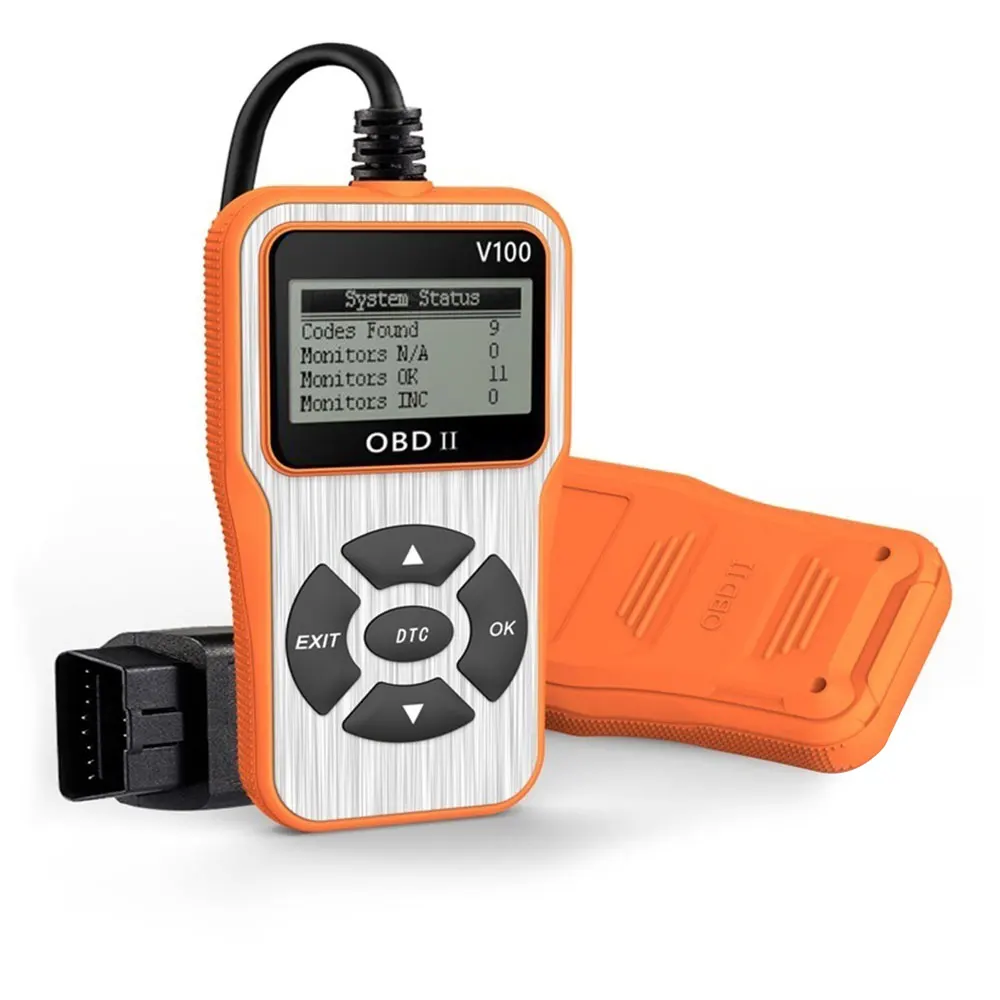 OBD2 сканер OBD инструмент для диагностики ошибок автомобиля V100 детектор двигателя