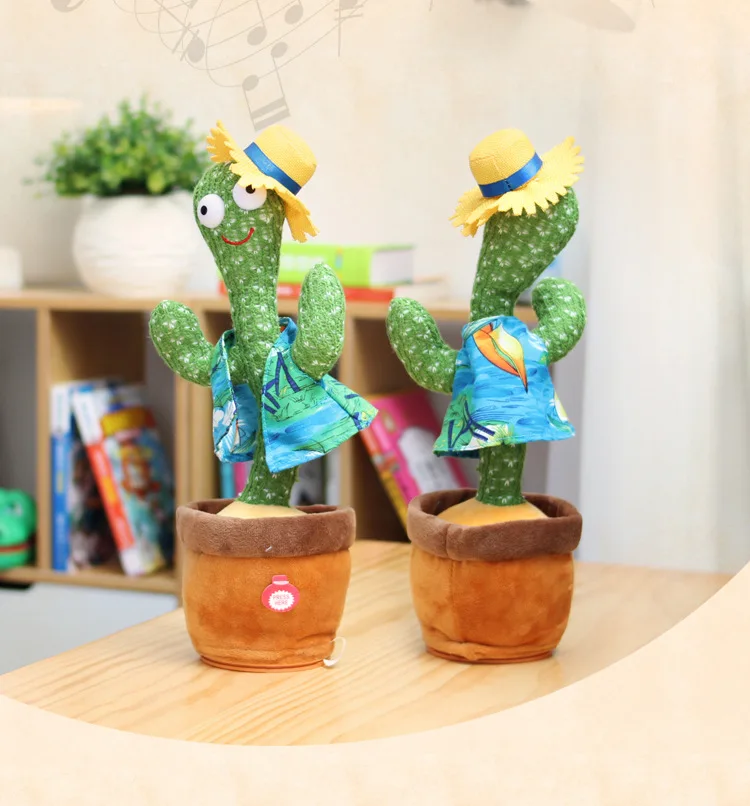 

Пение танцующий кактус 120 песни электронная вибрационная игрушка запись обучение говорить скручивание смешной обучающий кактус плюшевая и...