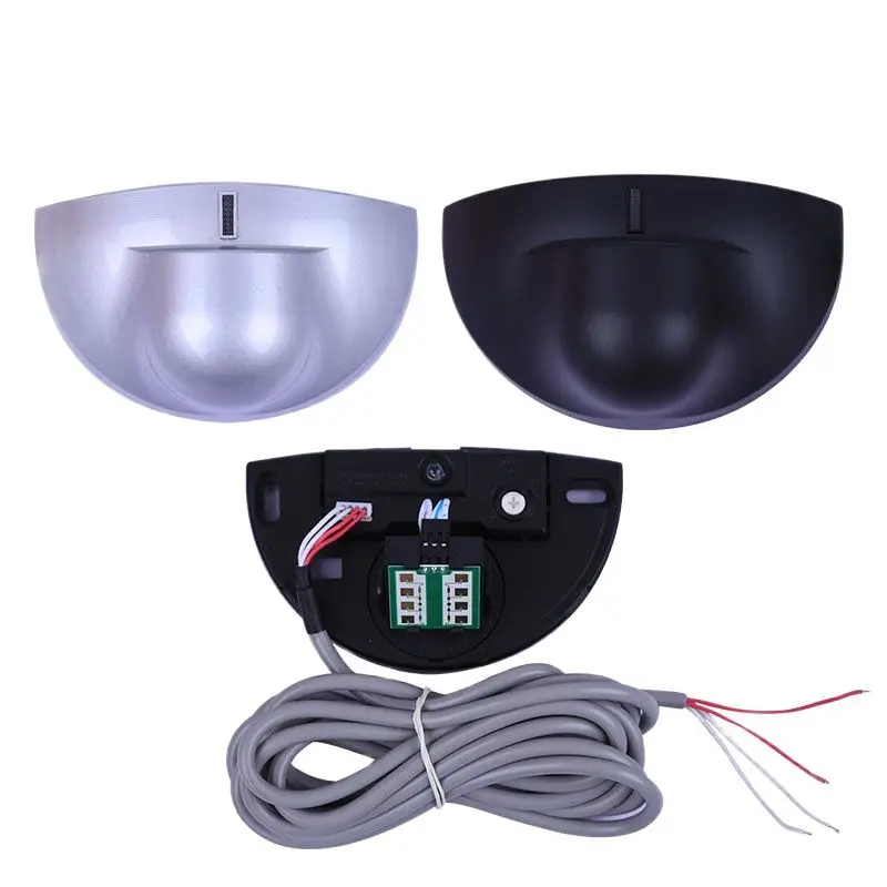 

KINJOIN Elevator sliding Glass door gate Accessories Microwave Motion Sensor 24.125GHz Black/Silver