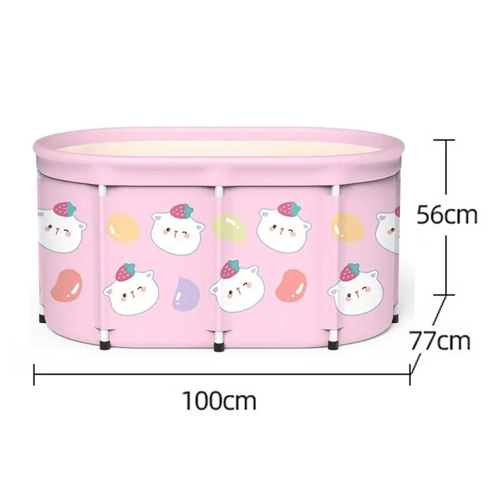 

Adults Folding Bathtub Thick PVC Portable Tub Non-inflatable Bathtub Free Standing For Bathroom Foldable Bath Tub With Bracket