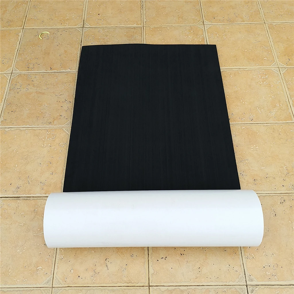 

EVA Foam Teak Sheet Marine Yacht Decking Pad Waterproof Black