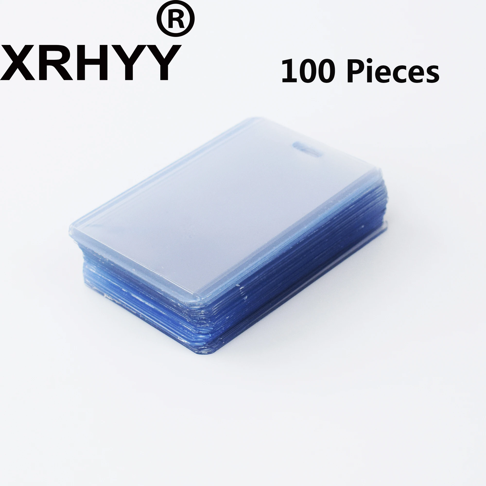 XRHYY 100 шт. водонепроницаемый тип ПВХ жесткий пластиковый безопасный Чехол для
