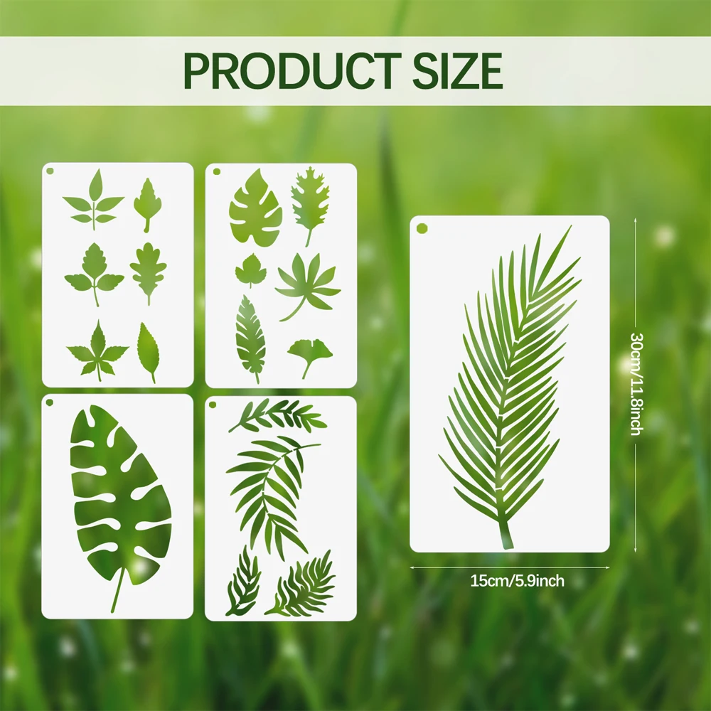 11 шт./компл. Подсолнухи DIY слойные трафареты картина фотообои декоративный шаблон