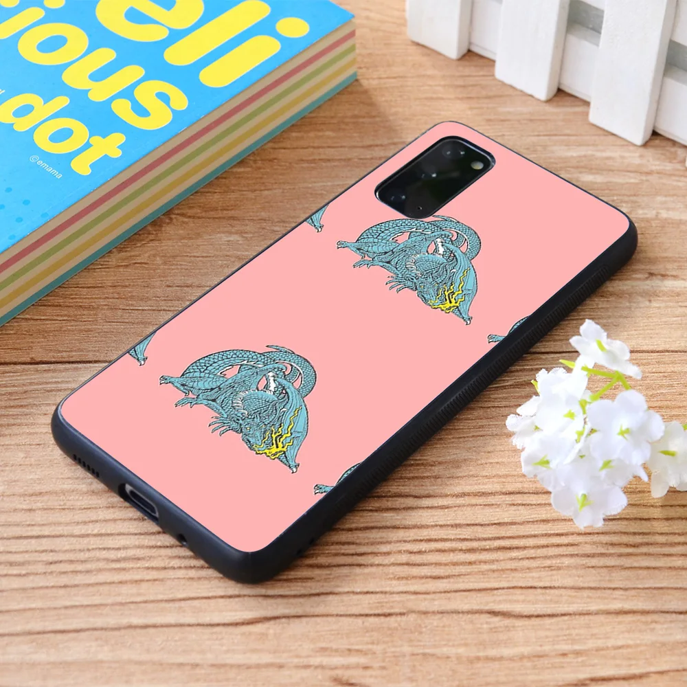 

For Samsung Galaxy Scaled and Icy Soft TPU border Samsung Galaxy Case