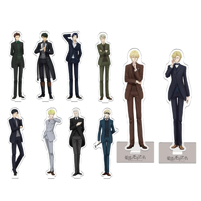 Аниме Мориарти Патриот Вильям Джеймс табличка для рабочего стола декор фанатов