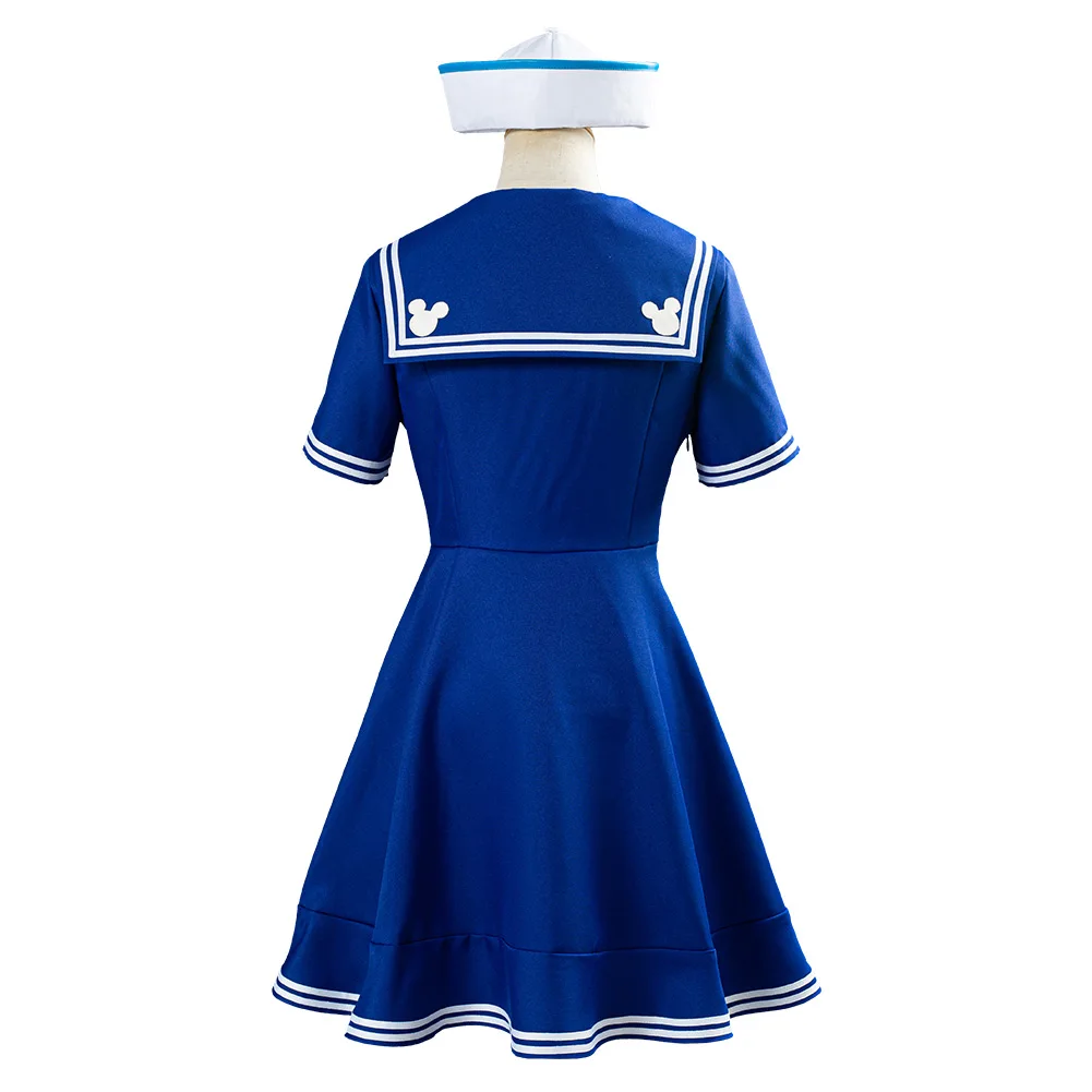 Костюм для косплея Шелли Мэй из медведя синий матросский костюм взрослых и