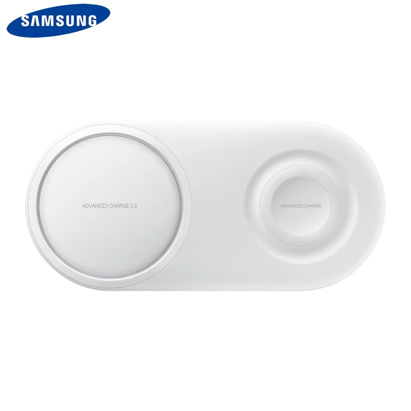 Original Samsung Fast Wireless Charging Pad EP-P5200 for Watch Gear S4 S3 Galaxy S10 Note10+ S9Plus Note9 N960F IPhoneXS | Мобильные