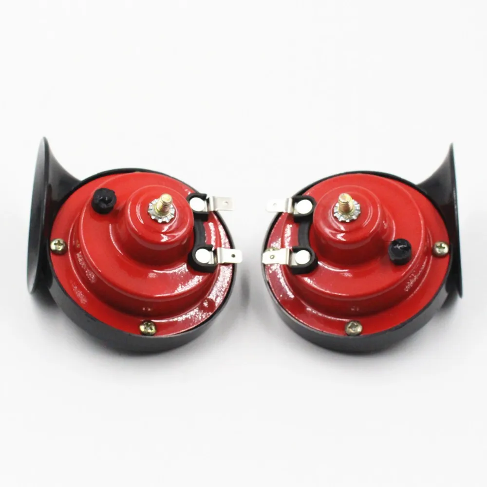 Универсальный Авто электрический воздушный громкий автомобильный клаксон рожок