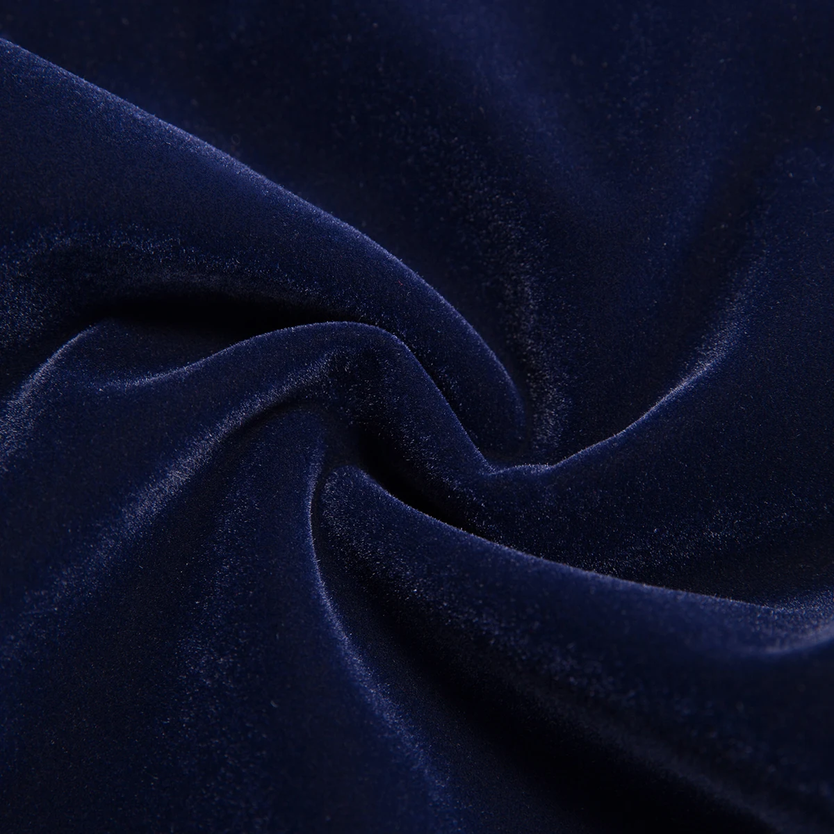 Женский элегантный офисный костюм бархатный пиджак с длинными рукавами синего