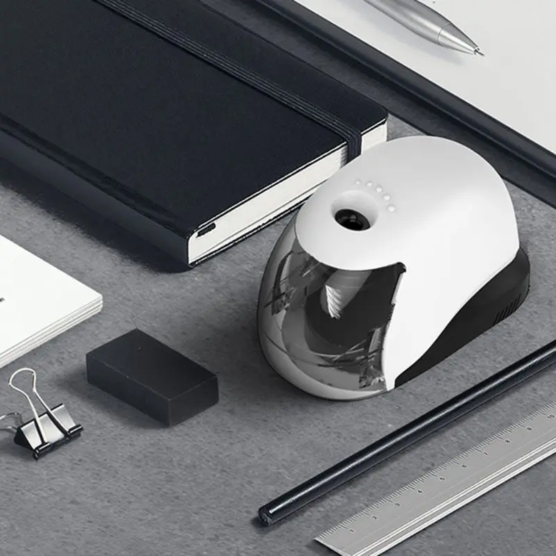 USB электрическая точилка для карандашей Простой деловой стиль автоматические