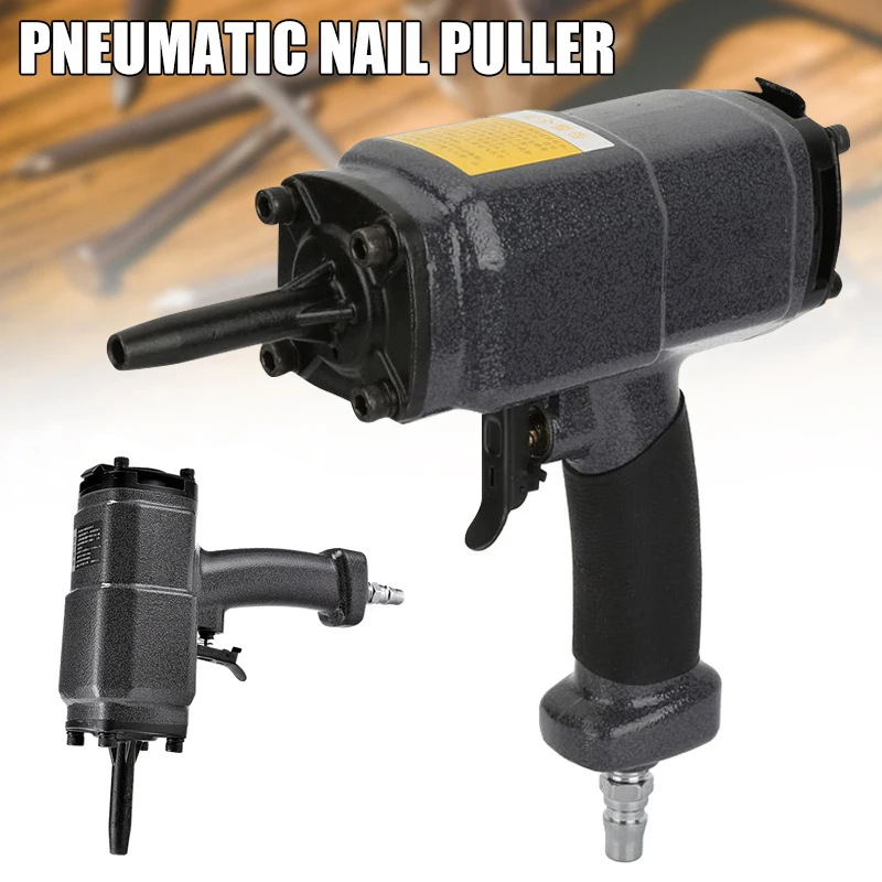Pneumático prego extrator nailer puxar stubbs ar grampeador ferramentas elétricas compressor unhas pistola de ar para decoração