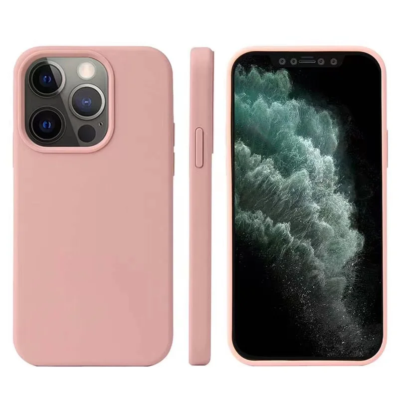 

Official Original Hight Liquid Case For iphone 11 12 13 Pro Max SE Silicone For iPhone XR XS MAX X 6 8 7 Plus Fashion Shell