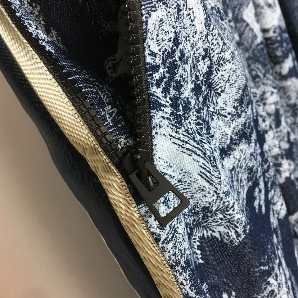

High Quality Luxury Summer Sexy Women's New Side Letter Webbing Stitching Animal Print High Waist Skirt