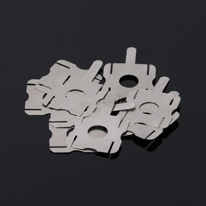 10 шт. 18650 литиевые батареи никелевая точечная сварка u образный разъем T6