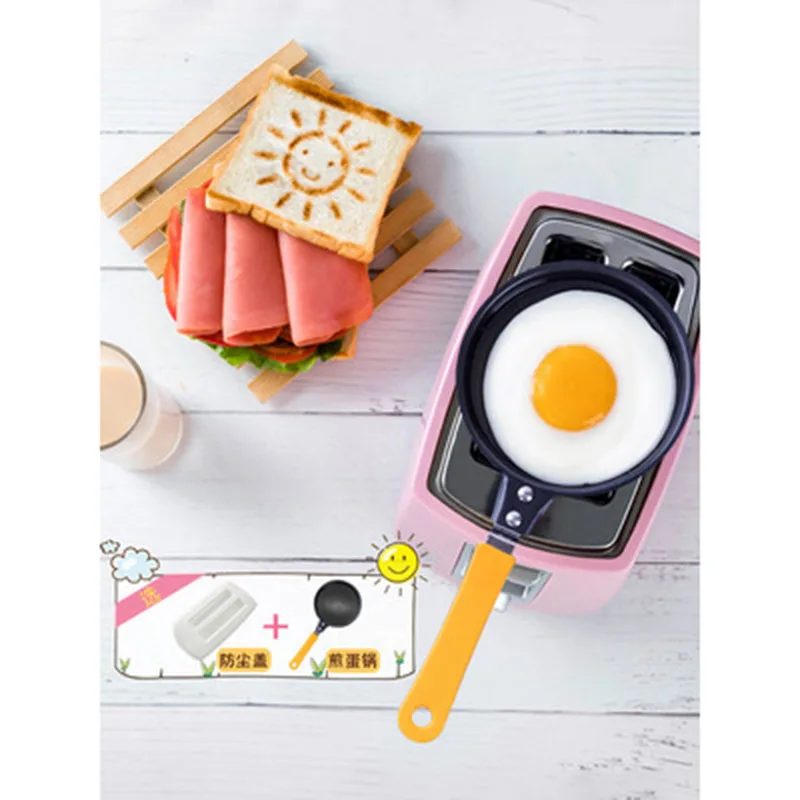 

Stainless steel Electric Toaster Household Automatic Bread Baking Maker Breakfast Machine Toast Sandwich Grill Oven 2 Slice