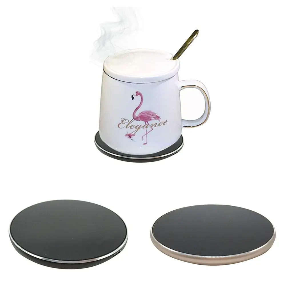 

5V/2A USB Metal Heating Coasters Aluminum Alloy Coffee Mug Warmer Waterproof For Office Home Household USB Insulation Coaster