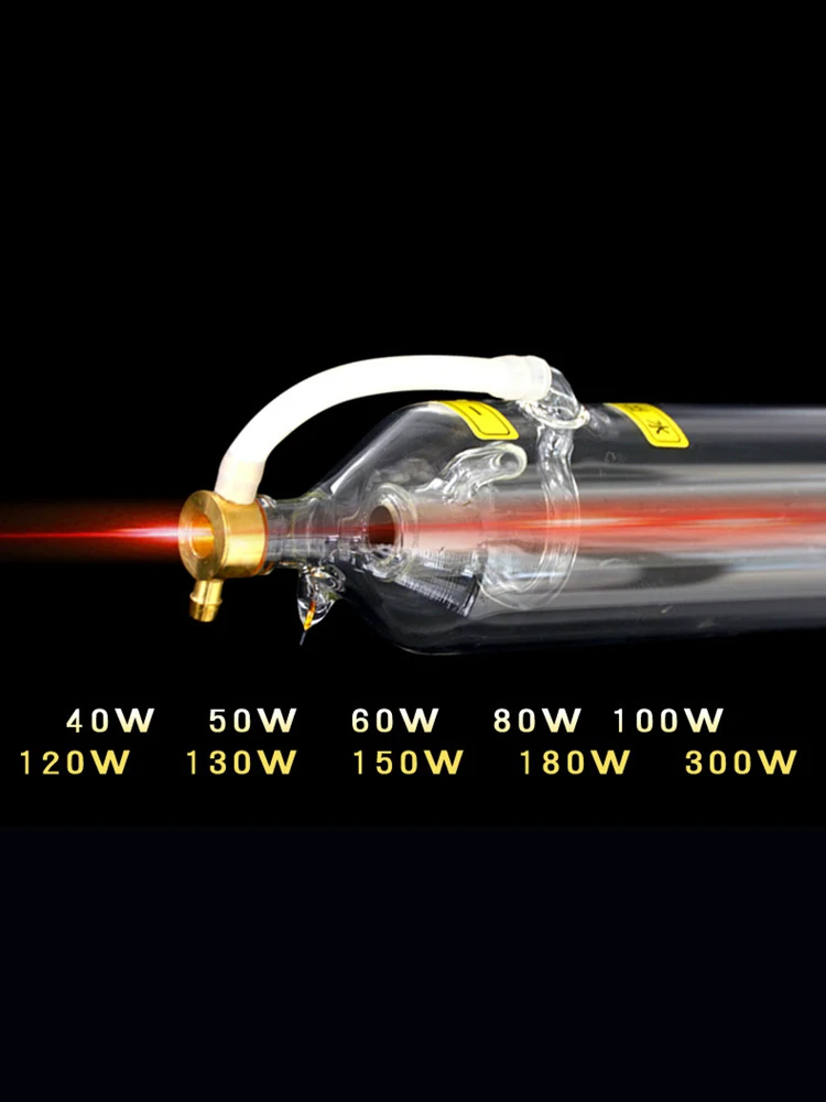 

0122 Veci CO2 Laser Tube 130W 1650mm Glass Laser Lamp For CO2 Laser Engraving Machine Pipe Carving Cutting Marking Spare Part