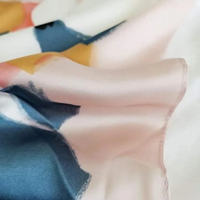 

2020 New Women Silk Scarf Square Foulard Lady's Neck Hair Scarves Design Printed Head Kerchief Fashion Girl Hair Scarfs