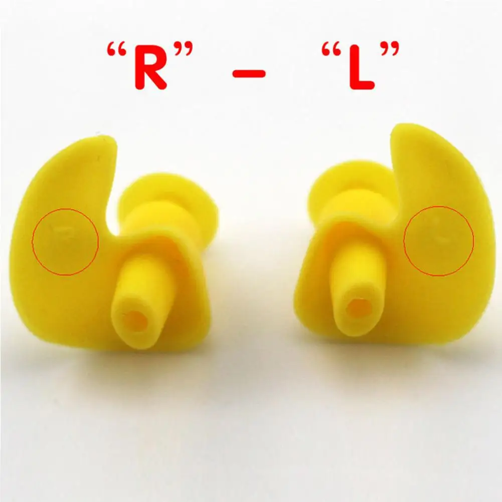 

1 Pair Environmental Silicone Spiral Waterproof Dust-Proof Earplugs in Box Water Sports Swimming Accessories