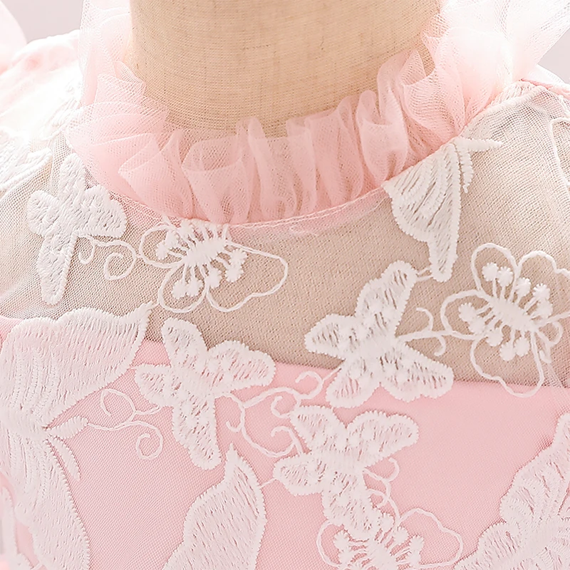 vestido infantil/Платья вечерние и свадебные платья Одежда для маленьких девочек на крестины летнее платье принцессы платье для первого дня рождения