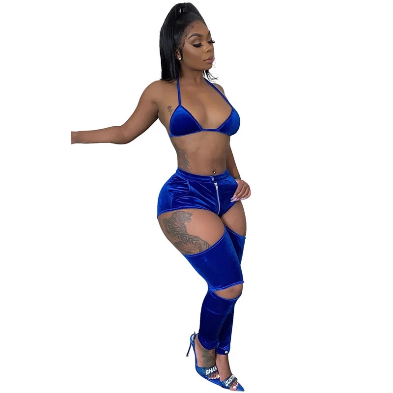 Пикантные вечерние Клубные комплекты из 2 предметов Женская праздничная одежда