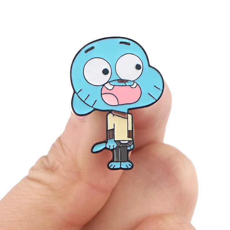 DZ285 аниме иконы манга фигурки милые металлические эмалевые значки брошь на