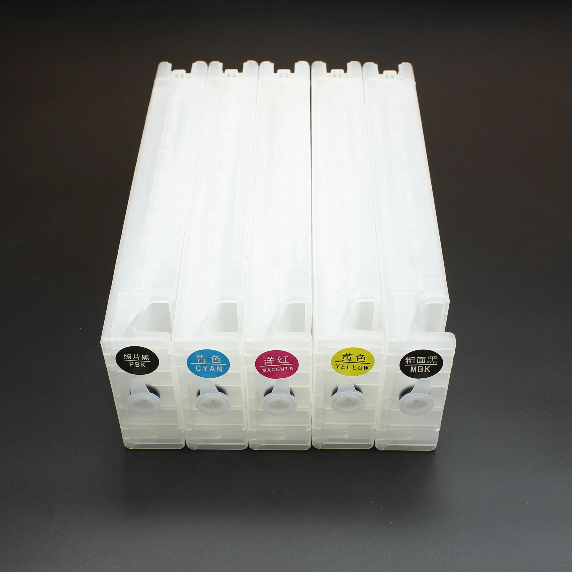 Картридж для Epson SureColor T3000 T3070 T7070 T3200 T5200 T7200 T3270 T5270 T7270 700 мл 5 цветов | Компьютеры и