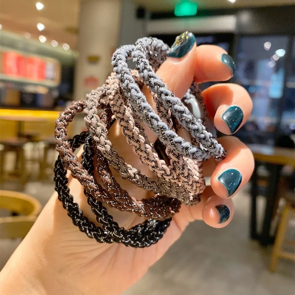 

Модная высокоэластичная резинка для волос, новинка 2021, шт./компл., украшение для волос, аксессуары для волос