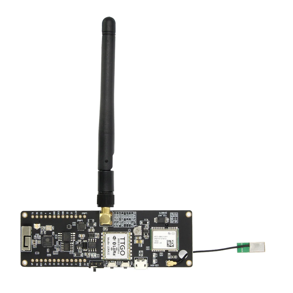 Лилиго®T-Beam TTGO V0.7 ESP32 868/915 МГц Wi-Fi беспроводной Bluetooth модуль GPS NEO-6M SMA LORA 32 18650