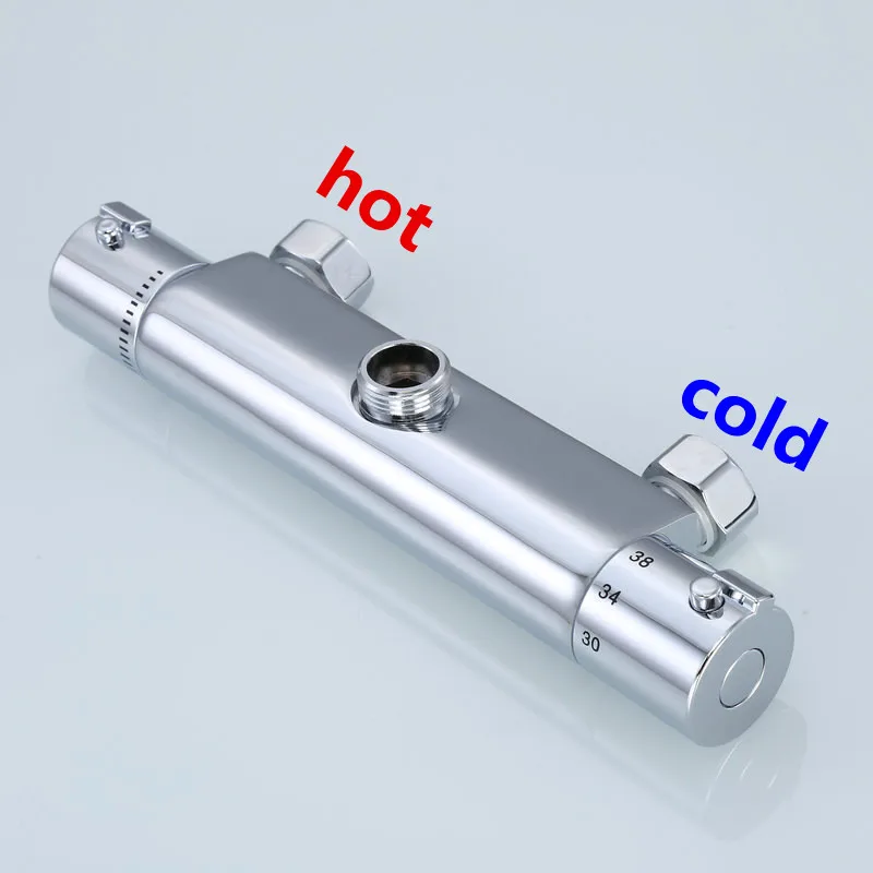 Смеситель для душа с хромированной отделкой термостатический смеситель ванной