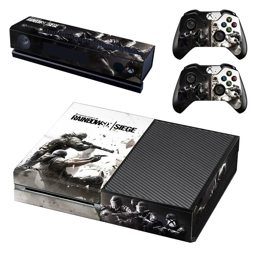 

Rainbow Six Siege Skin Sticker Decal Cover For Xbox One Console & Kinect & 2 Controllers For Xbox One Skin Sticker Vinyl