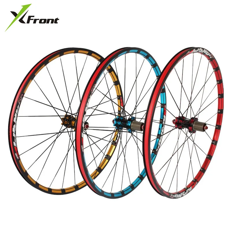 Verkauf Xfront RT S90 MTB Mountainbike 26 27,5 Zoll Ultra Licht 5 NBK Versiegelt Lager Disc Bremse Quick Release Rad Laufradsatz Felgen