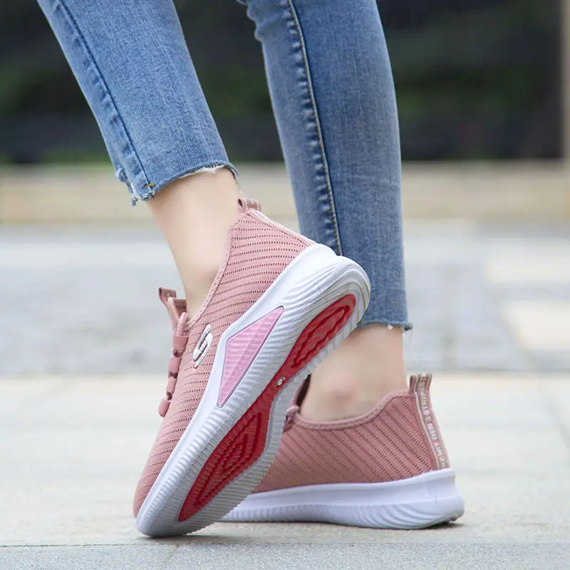 

New S Women Running Shoes Soft Air Comfortable Gym Sport Shoes Female Stability Fitness Athletic Trainers Walking Sneakers Cheap