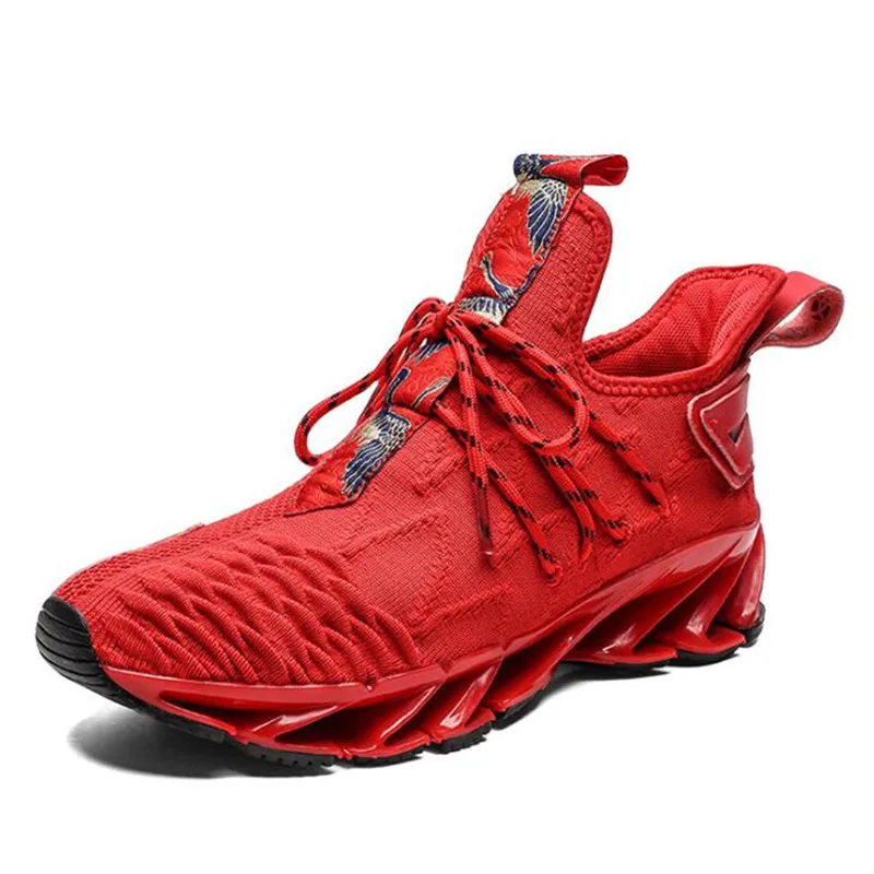 

Running Shoes for Men Breathable Blade Sneakers Designer Antiskid Damping Outsole Athletics Sport Shoes Training Jogging Shoes